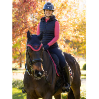 Gilet senza maniche con cappuccio LeMieux Tilly donna Marina Blu marino