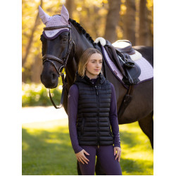 Gilet senza maniche con cappuccio LeMieux Tilly donna Nero