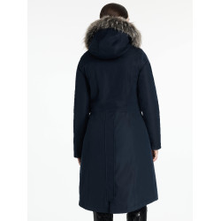 Cappotto lungo impermeabile LeMieux Anya Marina Blu marino