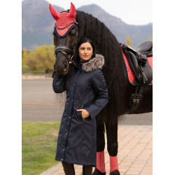 Cappotto lungo impermeabile LeMieux Anya Marina Blu marino