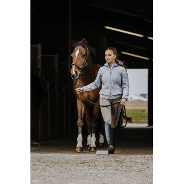 Giacca Softshell Equithème Mona Grigio melange Giacca Softshell Equithème Mona Grigio melange