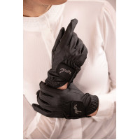 Guanti Pisma Strass Pénélope Nero Guanti Pisma Strass Pénélope Nero