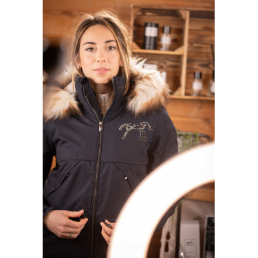 Parka Pénélope Steppy Marina Blu marino Parka Pénélope Steppy Marina Blu marino