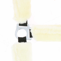 Cavezza Norton in montone sintetico Nero / écru