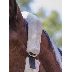 Cavezza Norton in montone sintetico Nero / écru