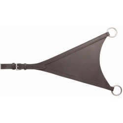 Forcella di martingala intera in cuoio T de T Havana scuro Marrone