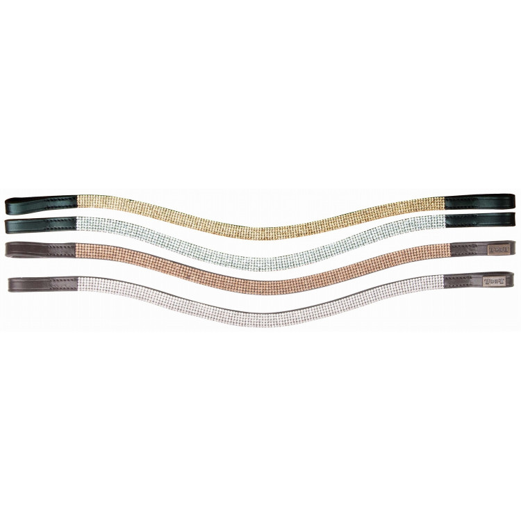 Frontale strass 4 file T di T Frontale strass 4 file T di T