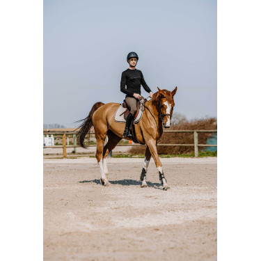 Maglietta Pro Series Canter a maniche lunghe Nero Maglietta Pro Series Canter a maniche lunghe Nero