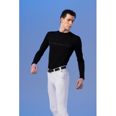 Maglietta Pro Series Canter a maniche lunghe Nero Maglietta Pro Series Canter a maniche lunghe Nero