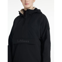 Anorak impermeabile LeMieux a mezza zip Phoebe da donna Nero Anorak impermeabile LeMieux a mezza zip Phoebe da donna Nero
