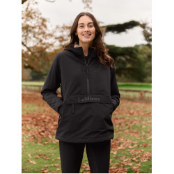 Anorak impermeabile LeMieux a mezza zip Phoebe da donna Nero Anorak impermeabile LeMieux a mezza zip Phoebe da donna Nero