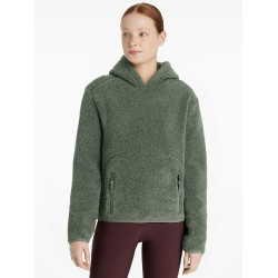 Felpa con cappuccio Young Rider LeMieux Avalon Rosmarino Verde