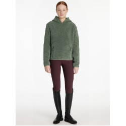 Felpa con cappuccio Young Rider LeMieux Avalon Rosmarino Verde