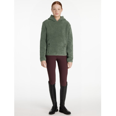 Felpa con cappuccio Young Rider LeMieux Avalon Rosmarino Verde