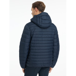 Piumino con cappuccio da uomo LeMieux Marina Blu marino