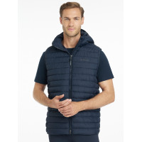 Gilet senza maniche con cappuccio LeMieux uomo Nero