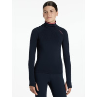 Maglia intima Young Rider LeMieux Savannah a collo alto Marina Blu marino