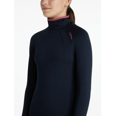 Maglia intima Young Rider LeMieux Savannah a collo alto Marina Blu marino