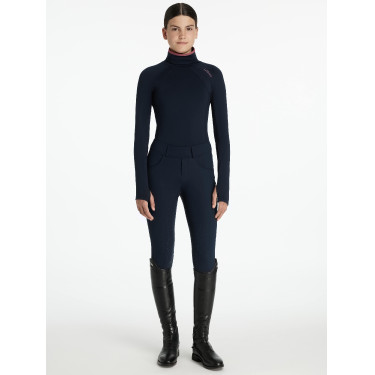 Maglia intima Young Rider LeMieux Savannah a collo alto Marina Blu marino