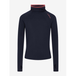 Maglia intima Young Rider LeMieux Savannah a collo alto Marina Blu marino
