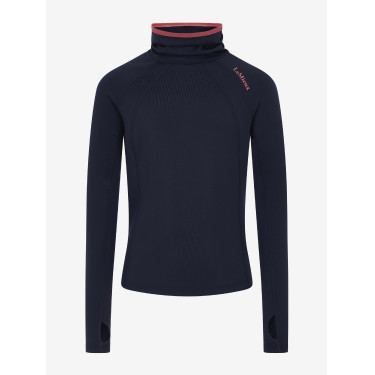 Maglia intima Young Rider LeMieux Savannah a collo alto Marina Blu marino