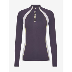 Maglia intima LeMieux in tessuto mesh Philippa donna Ginepro Viola Maglia intima LeMieux in tessuto mesh Philippa donna Ginepro Viola