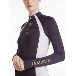 Maglia intima LeMieux in tessuto mesh Philippa donna Ginepro Viola Maglia intima LeMieux in tessuto mesh Philippa donna Ginepro Viola