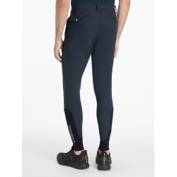Pantaloni da equitazione LeMieux da uomo con fondo in silicone classico Marina Blu marino