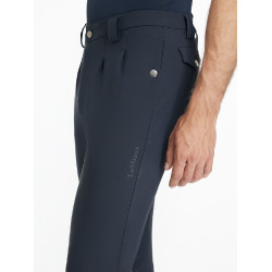 Pantaloni da equitazione LeMieux da uomo con fondo in silicone classico Marina Blu marino