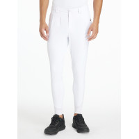 Pantaloni da equitazione LeMieux da uomo con fondo in silicone classico Bianco