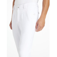 Pantaloni da equitazione LeMieux da uomo con fondo in silicone classico Bianco