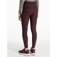 Pantaloni da equitazione con fondo in silicone Young Rider LeMieux Izzy Prugna Viola Pantaloni da equitazione con fondo in silicone Young Rider LeMieux Izzy Prugna Viola
