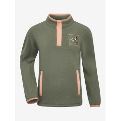 Pile con bottoni a pressione Mini LeMieux Mae Rosmarino Verde