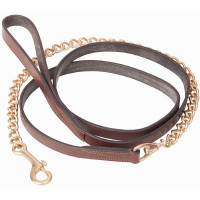 Lunga di presentazione catenella semplice T di T Havana scuro Marrone