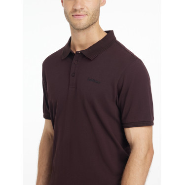 Polo Classico LeMieux uomo Prugna Viola