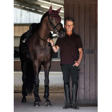 Polo Classico LeMieux uomo Prugna Viola