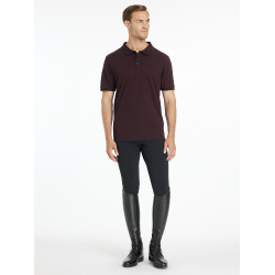 Polo Classico LeMieux uomo Prugna Viola