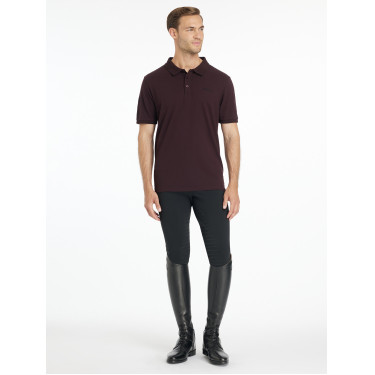 Polo Classico LeMieux uomo Prugna Viola