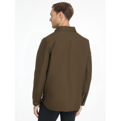 Sovracamicia impermeabile da uomo LeMieux Alpina Marrone Sovracamicia impermeabile da uomo LeMieux Alpina Marrone