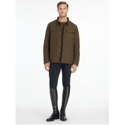 Sovracamicia impermeabile da uomo LeMieux Alpina Marrone Sovracamicia impermeabile da uomo LeMieux Alpina Marrone