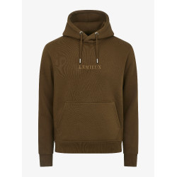 Felpa con cappuccio da uomo LeMieux Alpina Marrone Felpa con cappuccio da uomo LeMieux Alpina Marrone