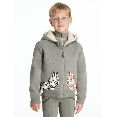 Felpa con cappuccio pony Mini LeMieux Charlie