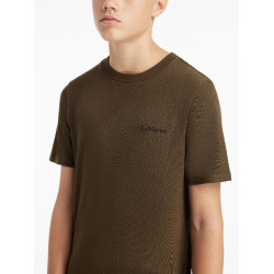 T-shirt Junior Young Rider LeMieux ragazzo Alpina Marrone T-shirt Junior Young Rider LeMieux ragazzo Alpina Marrone