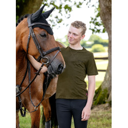 T-shirt Junior Young Rider LeMieux ragazzo Alpina Marrone T-shirt Junior Young Rider LeMieux ragazzo Alpina Marrone