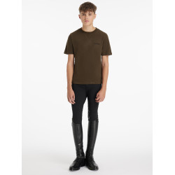 T-shirt Junior Young Rider LeMieux ragazzo Alpina Marrone T-shirt Junior Young Rider LeMieux ragazzo Alpina Marrone