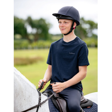 T-shirt Junior Young Rider LeMieux ragazzo Marina Blu marino