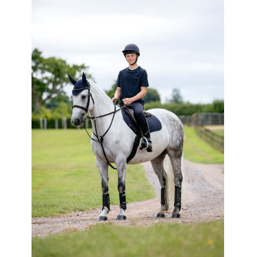 T-shirt Junior Young Rider LeMieux ragazzo Marina Blu marino