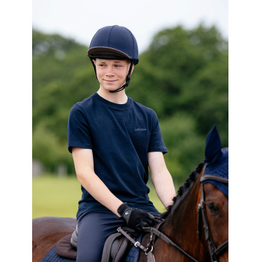 T-shirt Junior Young Rider LeMieux ragazzo Marina Blu marino