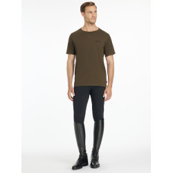 T-shirt LeMieux da uomo Alpina Marrone