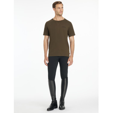 T-shirt LeMieux da uomo Alpina Marrone